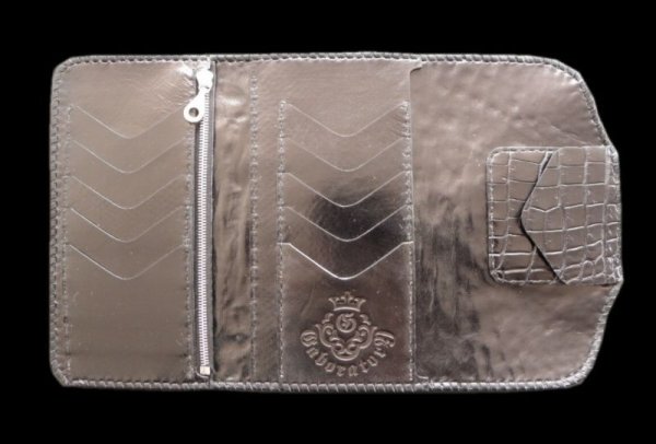 画像2: Crocodile Head Long Wallet (2)