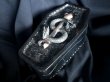 画像4: Coffin Leather Jewelry Box With Snake Bone (4)