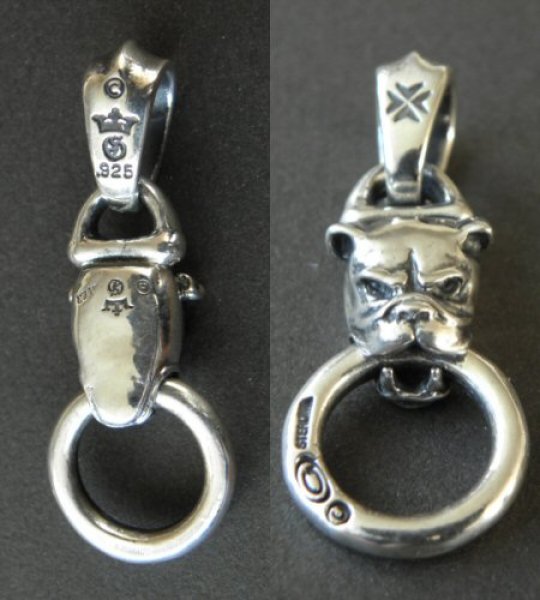 画像4: Quarter Bulldog Pendant (4)