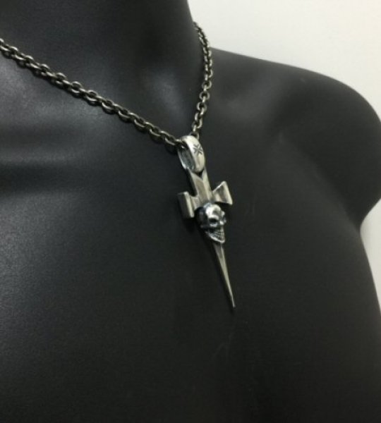 画像10: Single Skull Dagger Square Bottom & H.W.O Pendant (10)