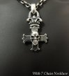 画像9: Skull On Crown Constantin Cross & H.W.O Pendant (9)