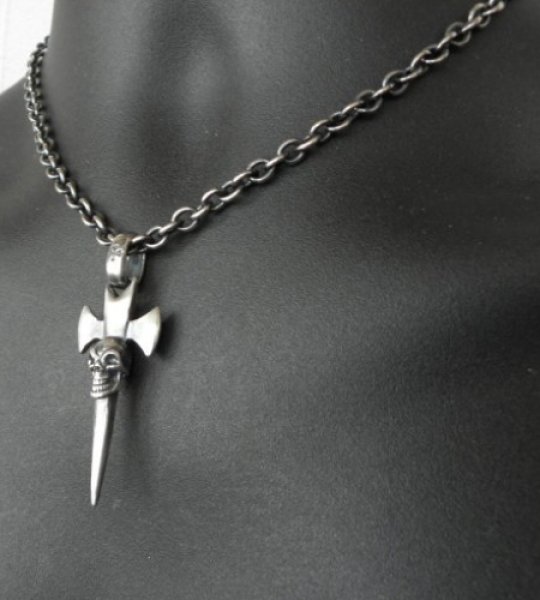 画像8: Quarter Single Skull Dagger Round Bottom & H.W.O Pendant (8)