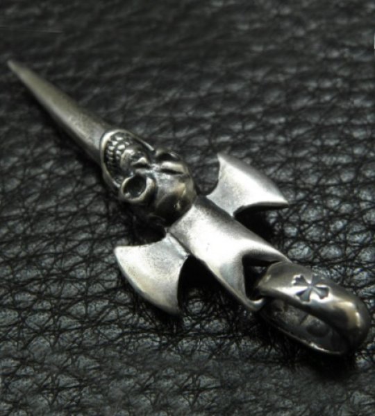 画像5: Quarter Single Skull Dagger Round Bottom & H.W.O Pendant (5)