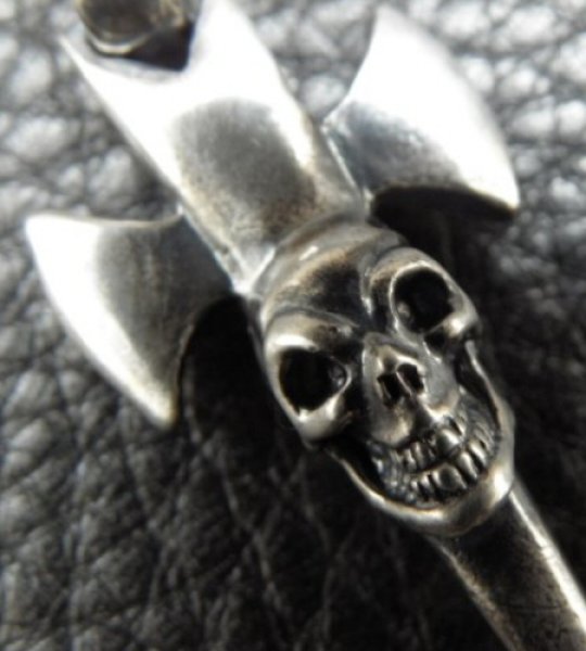 画像3: Quarter Single Skull Dagger Round Bottom & H.W.O Pendant (3)