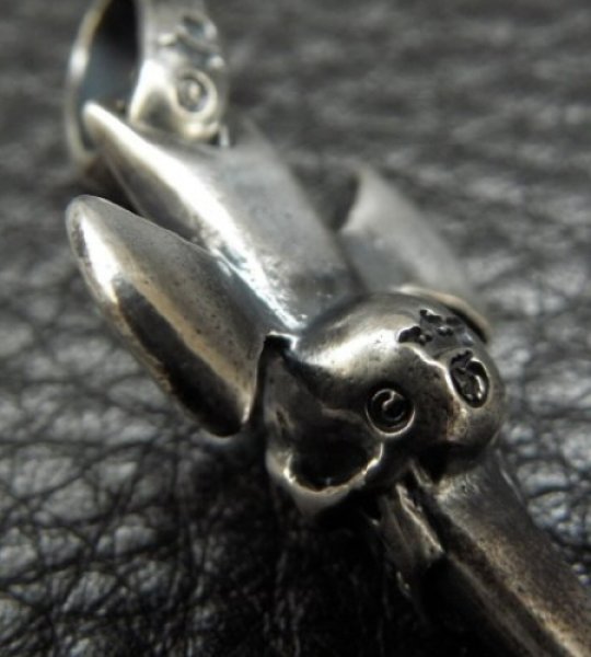 画像13: Quarter Single Skull Dagger Round Bottom & H.W.O Pendant (13)