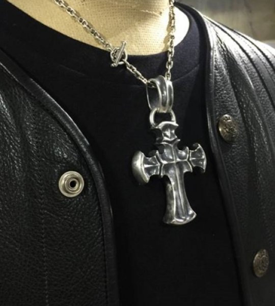 画像8: Battle-Ax Cross Pendant (8)