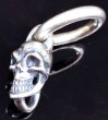 画像1: Single Skull With O-ring Pendant (1)