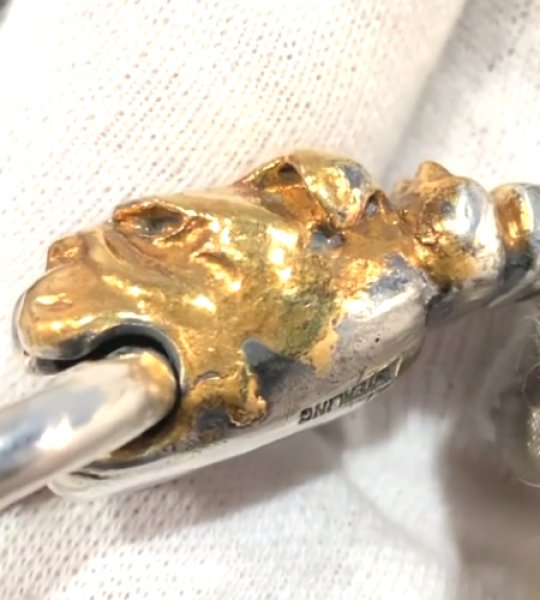 画像3: Pure Gold Wrap Old Bulldog Pendant (3)