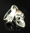 画像3: Quarter Slant Head Skull Pendant (3)