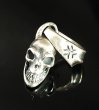 画像9: Quarter Slant Head Skull Pendant (9)