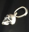 画像8: Quarter Slant Head Skull Pendant (8)