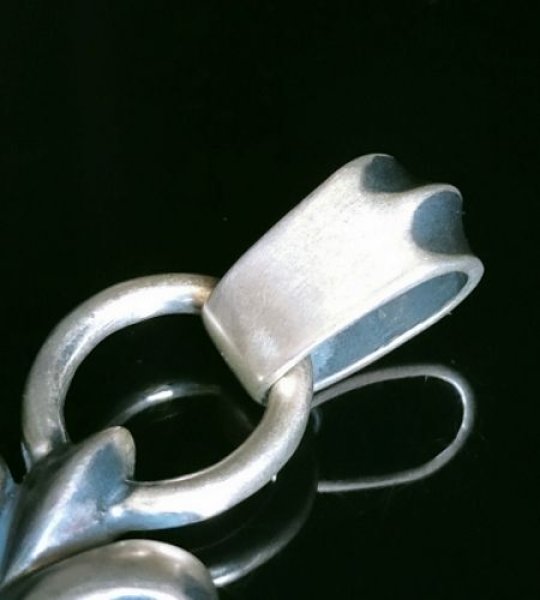 画像10: Limited Grooved Long Cross With Chevron Bail Pendant (10)