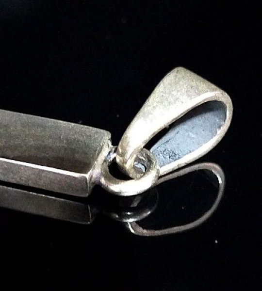 画像8: Skull On Plain Petro Cross Pendant [Half] (8)