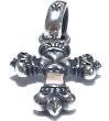 画像8: 1/16  Long 4 Heart Crown Cross With H.W.O Pendant (8)