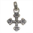 画像2: Quarter Gothic Cross With H,W,O Pendant (2)