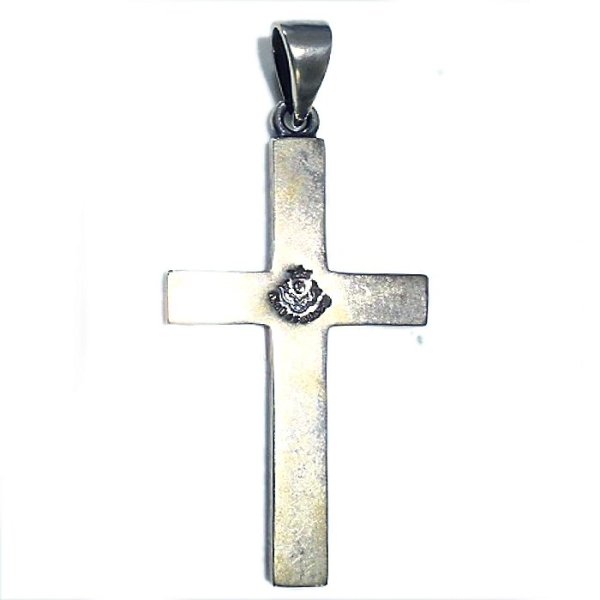 画像2: Qurter Atelier Mark Plain Cross Pendant  (2)