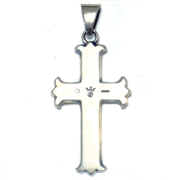画像4: Raised G & Crown Constantin Long Cross Pendant (4)