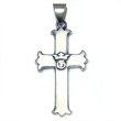 画像2: Raised G & Crown Constantin Long Cross Pendant (2)
