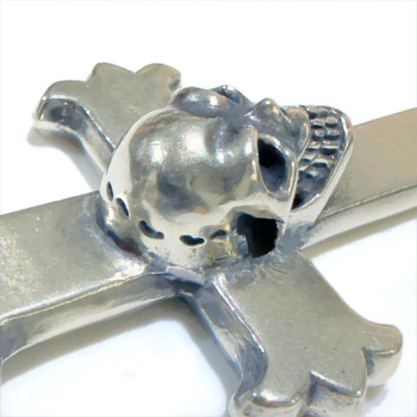 画像3: Skull On Constantin Long Cross Pendant  (3)