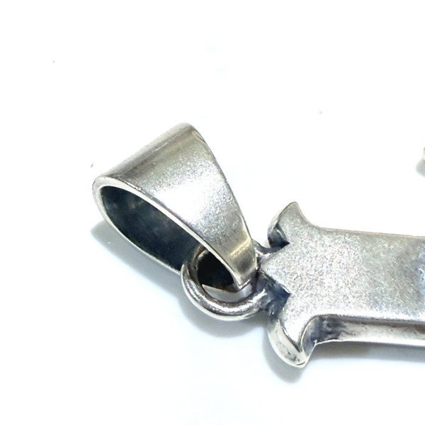 画像10: Skull On Constantin Long Cross Pendant  (10)