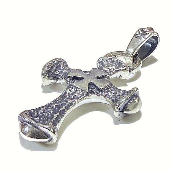 画像3: Quarter Hammer Cross With Classic H.W.O Pendant (3)