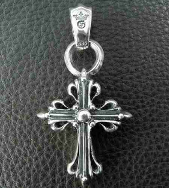 画像3: Art Nouveau Cross Pendant (3)