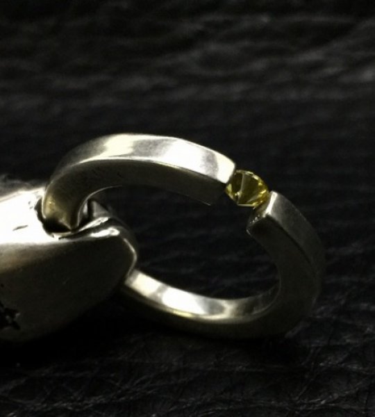 画像8: ZAZA Diamond Line Old Bulldog With ZAZA Floating Diamond O-Ring Pendant (8)