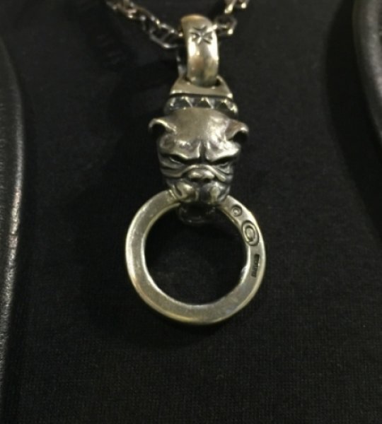 画像10: ZAZA Diamond Line Old Bulldog With ZAZA Floating Diamond O-Ring Pendant (10)