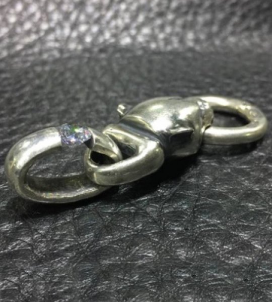 画像7: ZAZA Diamond Line Panther With Floating Diamond H.W.O Pendant (7)