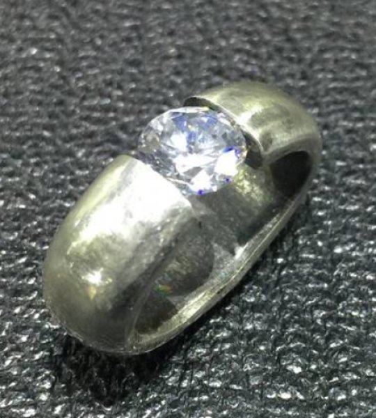 画像2: ZAZA Diamond Line Floating Diamond H.W.O Pendant (2)