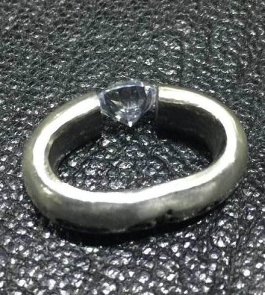 画像6: ZAZA Diamond Line Floating Diamond H.W.O Pendant (6)