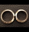 画像4: 10k Gold Quarter Triangle Wire Bangle Ring (4)