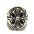 画像8: Cross Oval Signet Ring With CZ Diamond (8)