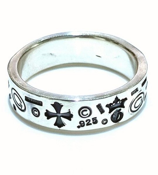 画像11: Multi Stamp Flat Bar Ring (11)