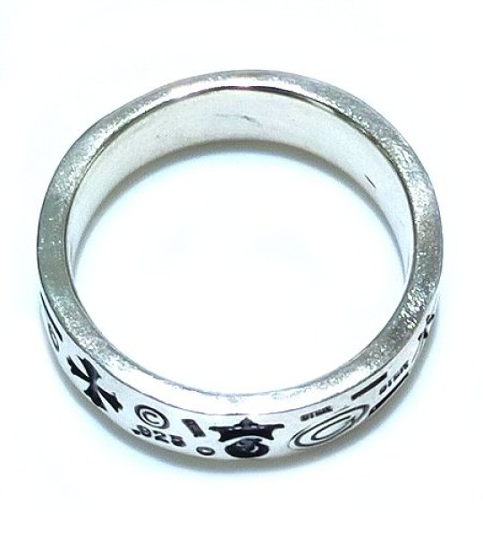 画像8: Multi Stamp Flat Bar Ring (8)