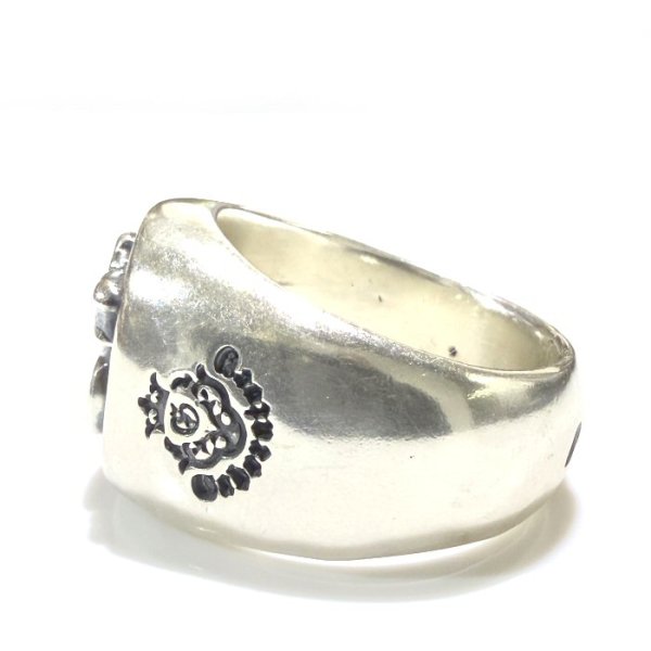 画像8: Raised G & Crown Signet Ring（Slim) (8)