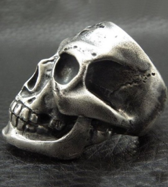 画像4: Old Large Skull Ring (4)