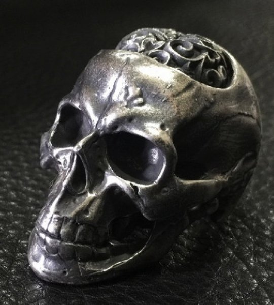 画像13: Large Brains Skull Full Head Ring (13)