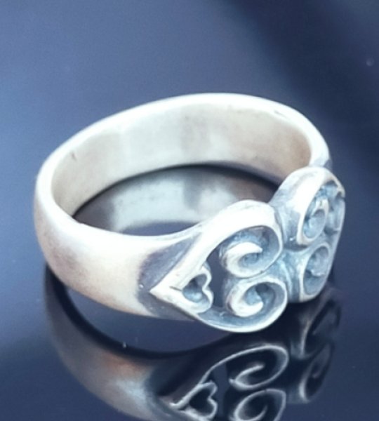 画像4: 9mm Double Heart Ring (4)