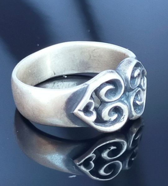 画像13: 9mm Double Heart Ring (13)