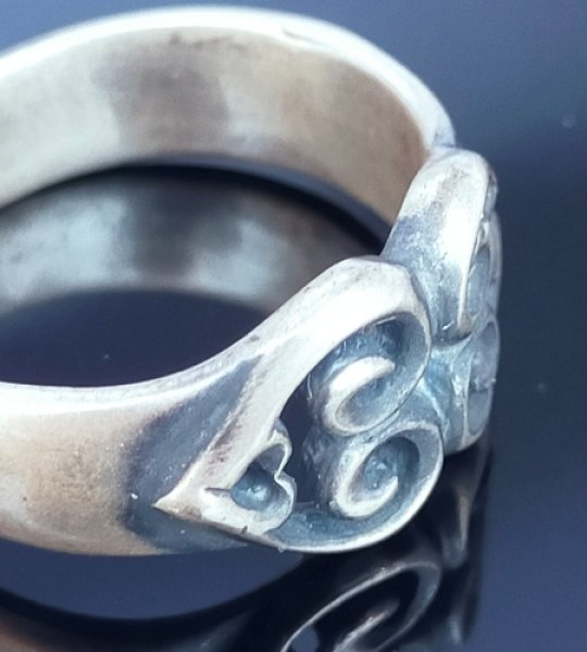 画像6: 9mm Double Heart Ring (6)