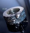 画像8: 6.5mm Wide Side Flat Chiseled Ring Bold (8)