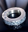 画像7: 6.5mm Wide Side Flat Chiseled Ring Bold (7)