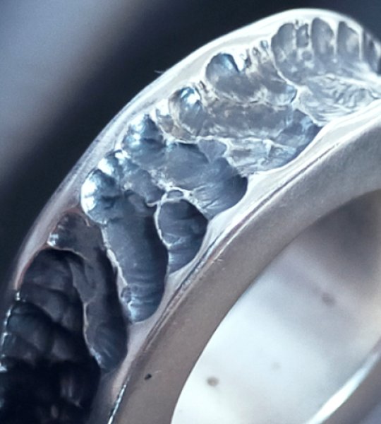 画像9: 10 x 5.5mm Wide Side Flat Chiseled Reel Ring (9)