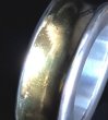 画像9: Pure Gold Wrap 10 x 6mm Wide Bolo Neck Smooth Reel Ring (9)