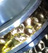 画像10: Pure Gold Wrap 7.5 x 3mm Wide Side Flat Chiseled Reel Ring (10)