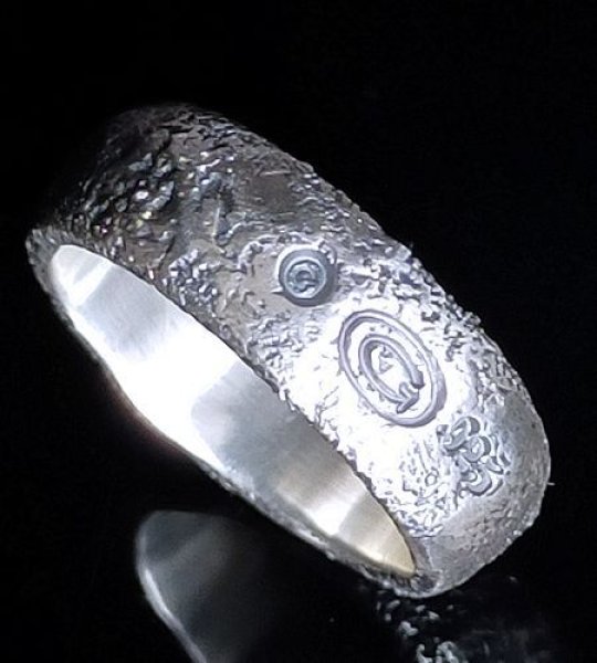 画像8: Mini Textured H.W.O Ring (8)