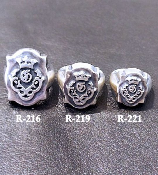 画像12: Quarter Raised Atelier Mark Shield Ring (12)