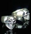 画像16: Old Single Skull  Full Head Ring (16)