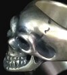 画像8: Old Single Skull  Full Head Ring (8)